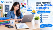 Panduan memulai bisnis affiliate marketing secara online tanpa harus memiliki stok barang.