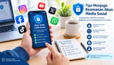 Simak tips menjaga keamanan akun media sosial, mulai dari membuat kata sandi kuat, mengaktifkan 2FA, hingga menghindari phishing dan penipuan online.